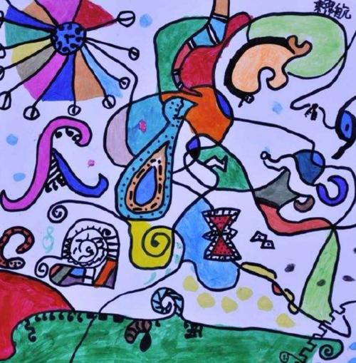 小学美术二年级下册第4课绘画游戏