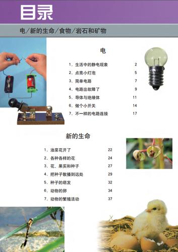 科学四年级下册 (教科版)电子课本,电子书,电子教材