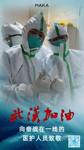 武汉加油关注新型冠状病毒肺炎医疗知识宣传海报