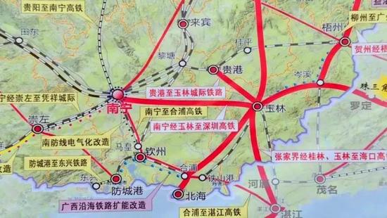 全线共设4个车站:岑溪,信宜,高州,茂名,本项目定位为兼顾南北通道和