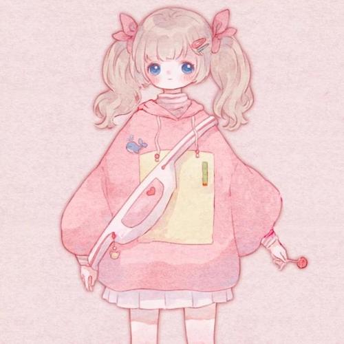 集美们,精选手绘动漫闺蜜头像,可爱软萌闺蜜头像,一应俱全40