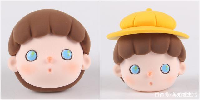 这么可爱的小人偶是用粘土做的哦,内附详细教程