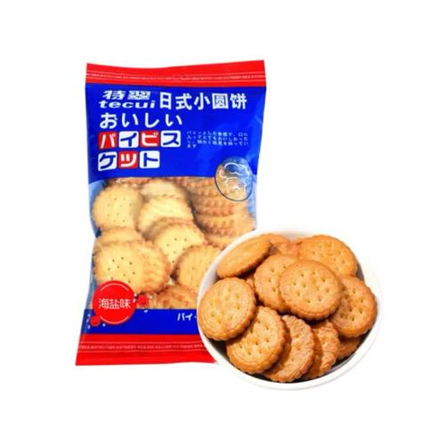 一品兔 日式小圆饼 海盐味 100g*10包