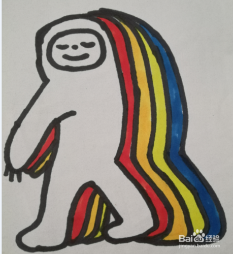 儿童简笔画 树懒的简笔画 树懒的画法