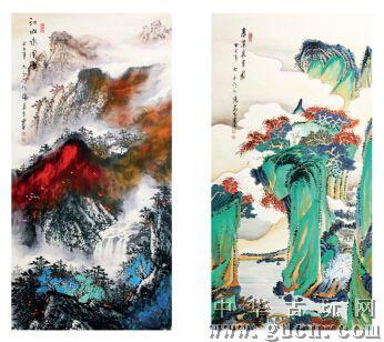 张大千传人张若古大千四绝