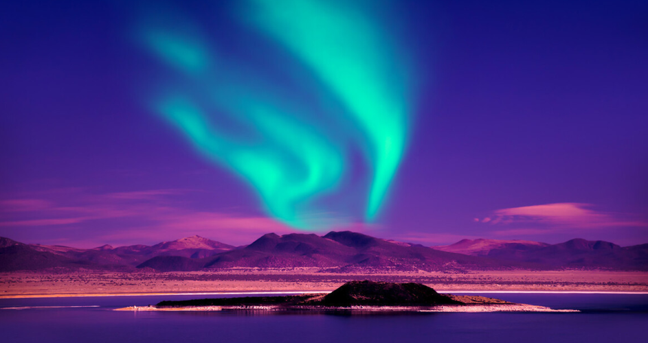 漠河北极村鑫源客栈现奇景不夜城再观极光美的动人心魄