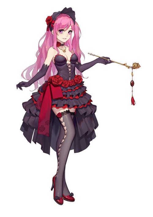 姬魔恋战纪表情包创作大赛素材(人物全身立绘)