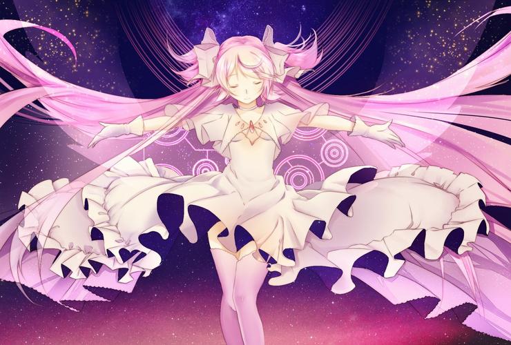 魔法少女小圆鹿目圆香电脑壁纸4
