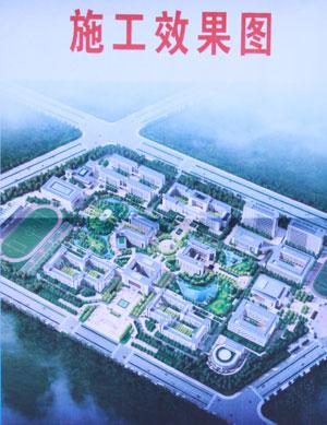 聊城一中新校区建设有序推进 9月份正式投用