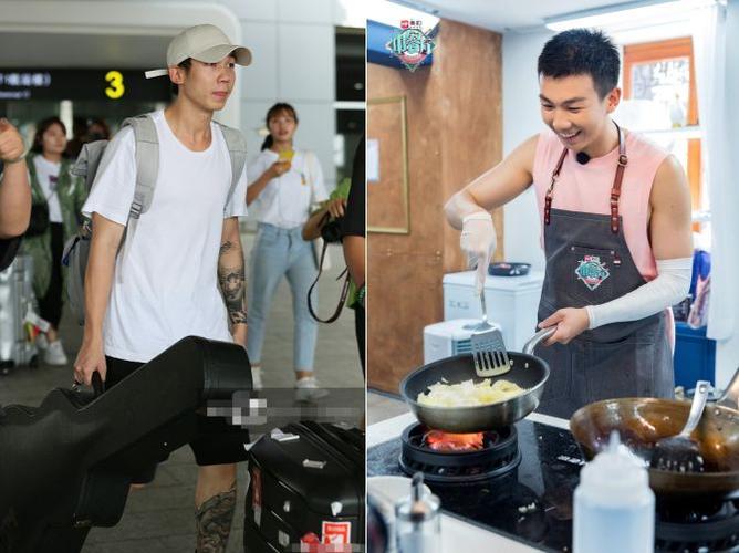 白举纲为遮纹身穿长袜戴冰袖,想不到后期连他的吉他都