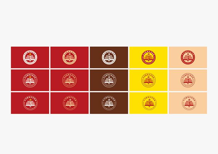 logo造型中轴对称,呼应党校的整体建筑风格,凸显庄重,严肃,正气,沉稳