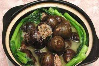 徽菜青螺炖鸭做法