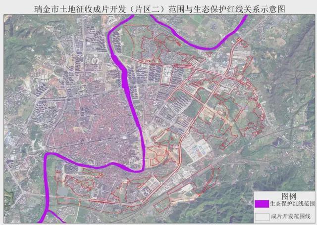 瑞金市土地成片开发控制性详细规划示意图▍编辑:林之风,绵江涛声