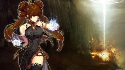 求一张dnf念帝的电脑桌面图!