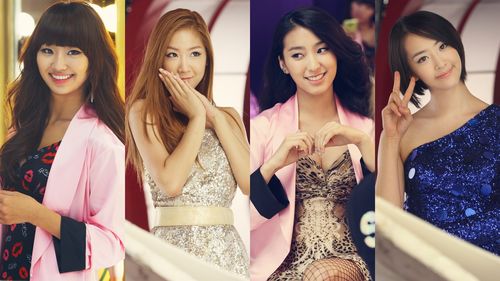 sistar女孩美丽的照片 壁纸 - 1600x900