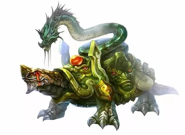 上古四大神兽—青龙,白虎,玄武,朱雀