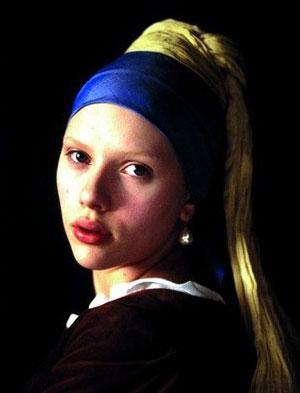 《戴珍珠耳环的少女》girl with a pearl earring