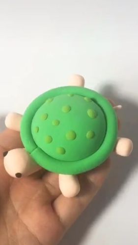 线上泥工活动《小乌龟》