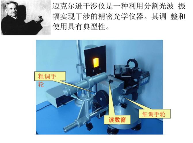 迈克尔逊干涉仪的调节与使用docx22页