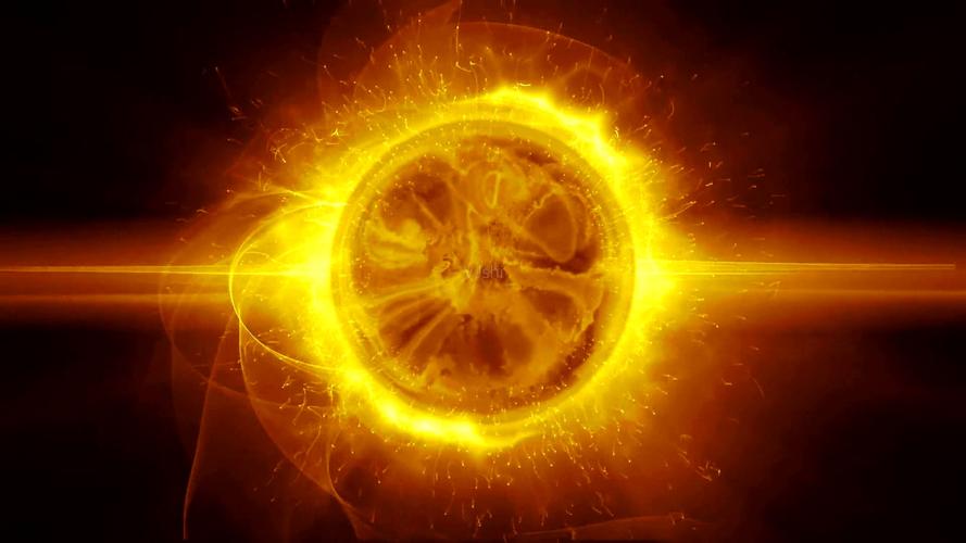 超级震撼的高清太阳表面风暴扰动动画led_1920x1080_高清视频素材下载