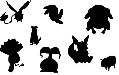 只貌似是《天使怪盗》里的维兹,又有点像《宠物小精灵》里面的皮卡丘