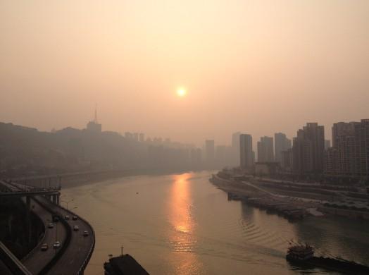 嘉陵江的美丽风景