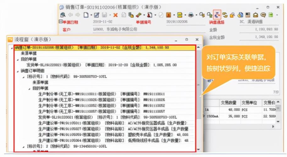 针对企业订单交期回复这方面的难题,erp系统提供了订单进度一键追踪的