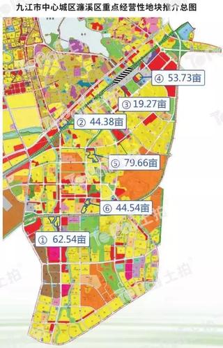住在九江网 九江楼市 正文 浔阳区计划出让土地共10宗,总面积约562.