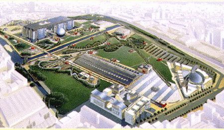 巴黎拉维莱特公园的环境设计