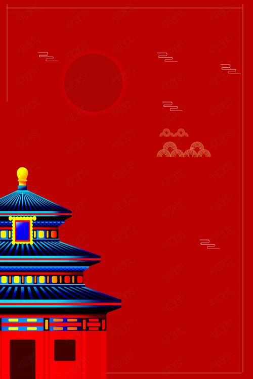 北京之旅北京故宫旅游平面素材