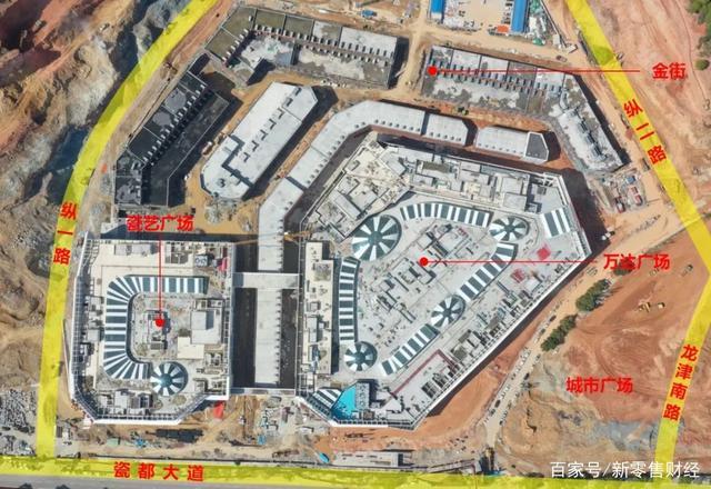 鸟瞰图|图片来源德化万达广场