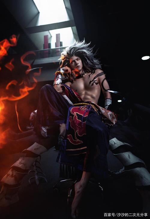 阴阳师cos图集—大江山鬼王酒吞童子和海国领主铃鹿御前