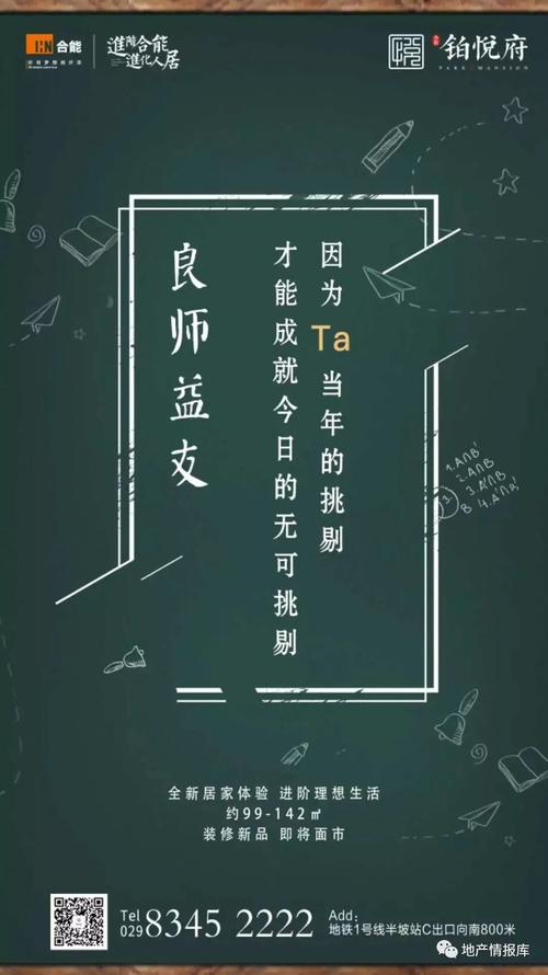 节日稿 | 房地产教师节海报文案超级合集(330p)