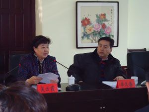 自治区老干部局副局长吴云霞到乌市调研