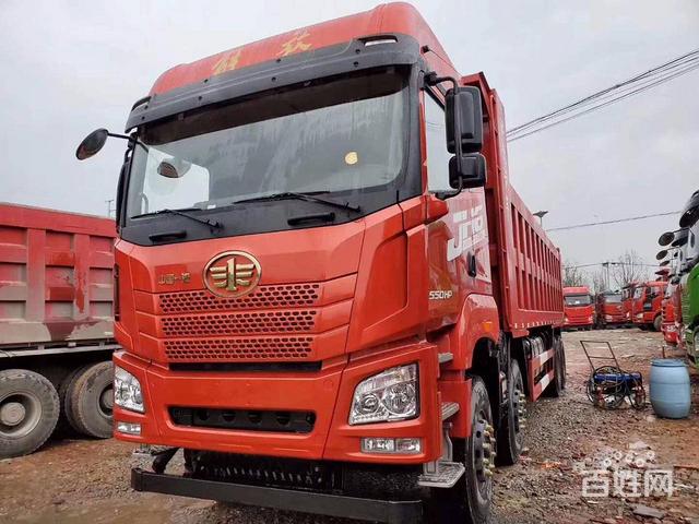 大马力 解放jh6 前四后八自卸车 潍柴550马