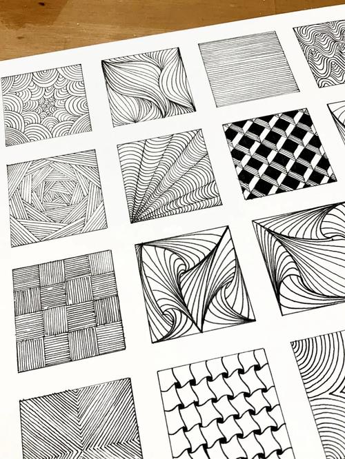 素材4|你必须拥有的控笔训练图!_控笔_素材_文化_绘画