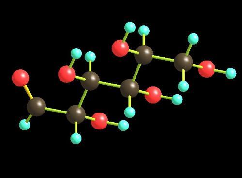 葡萄糖的模型 空间结构是什么?