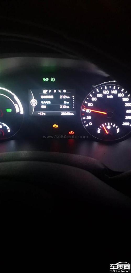 东风悦达起亚k5新能源发动机报警抖动
