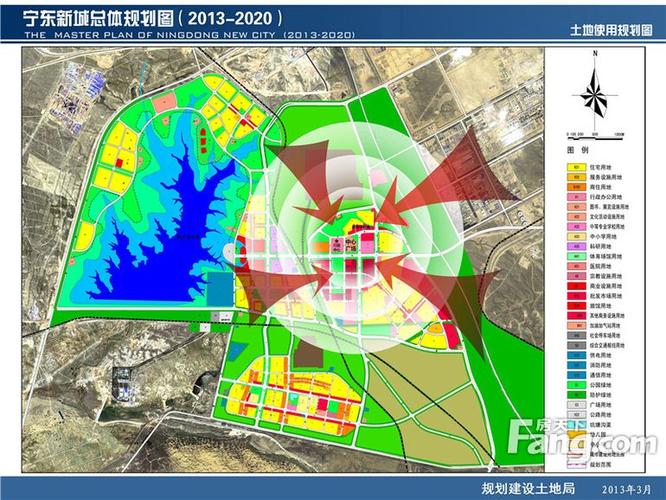 中凯中心广场宁东新城总体规划效果图-银川房天下