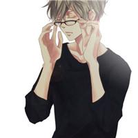 戴眼镜动漫男生头像