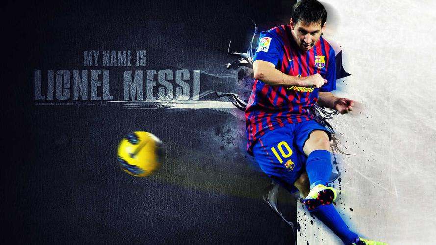 足球先生梅西桌面壁纸