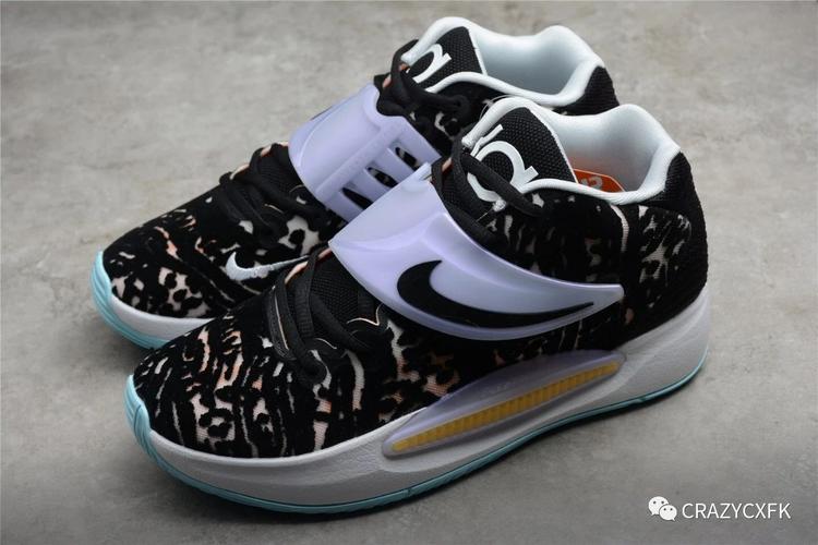 杜兰特14代 nike zoom kd ep cyber 黑蓝运动篮球鞋评测