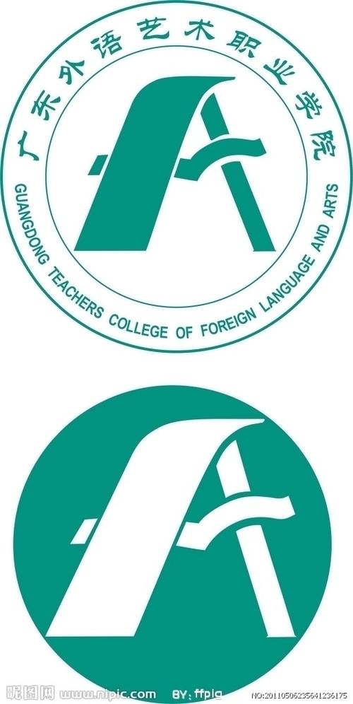 广东外语艺术职业学院校徽图片