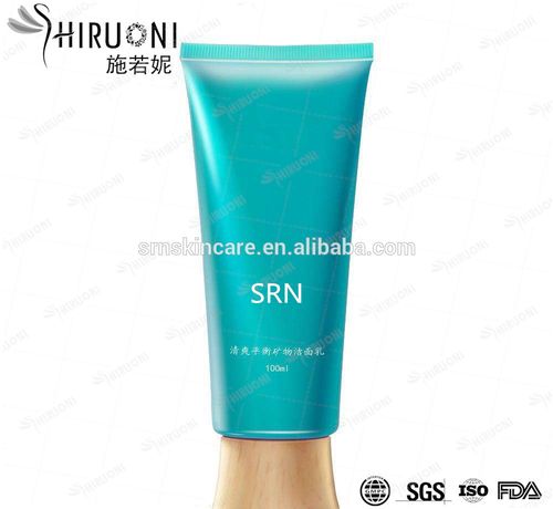 oem/odm organic green tea moisturizing facial foam cleanser with