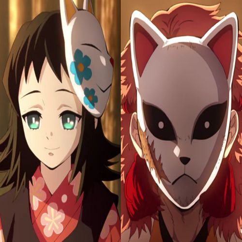 鬼灭之刃面具祢豆子炭治郎面具锖兔真菰无灾面具兔子