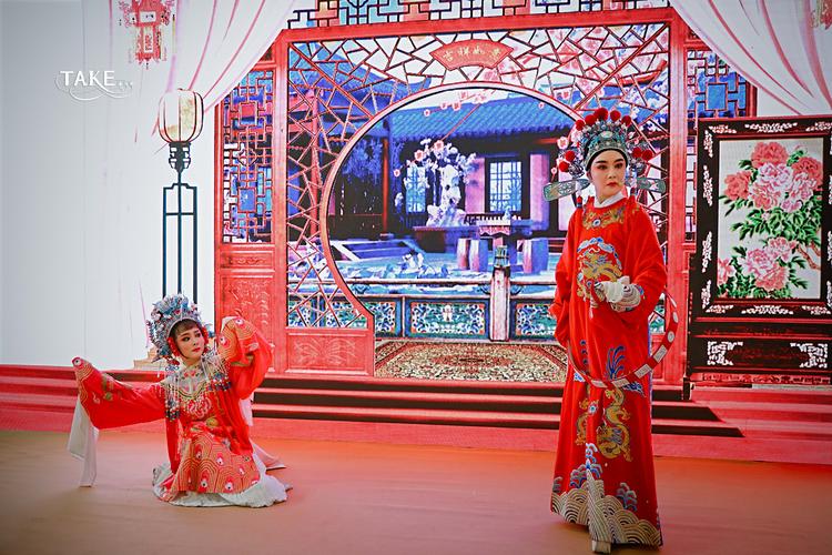 经典传统戏曲越剧打金枝