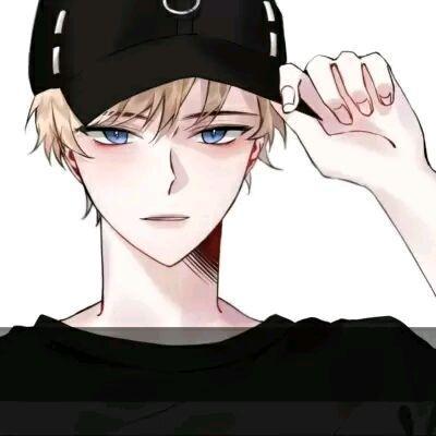 爱是藏不住的,即便不说话,眼睛也会透出来.卡通动漫男生头像