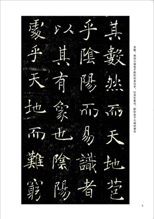 墨点字帖·历代经典碑帖高清放大对照本:褚遂良雁塔圣教序