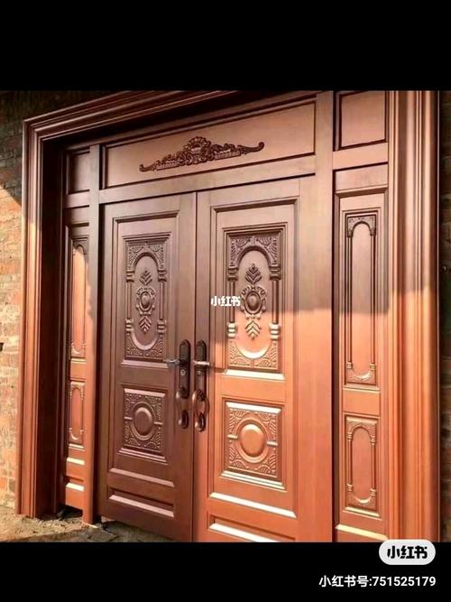 锌合金铝合金别墅大门四开子母门对开入户门_别墅_合金_别墅大门设计