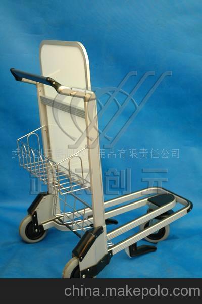 大广告板行李车/机场车/机场手推